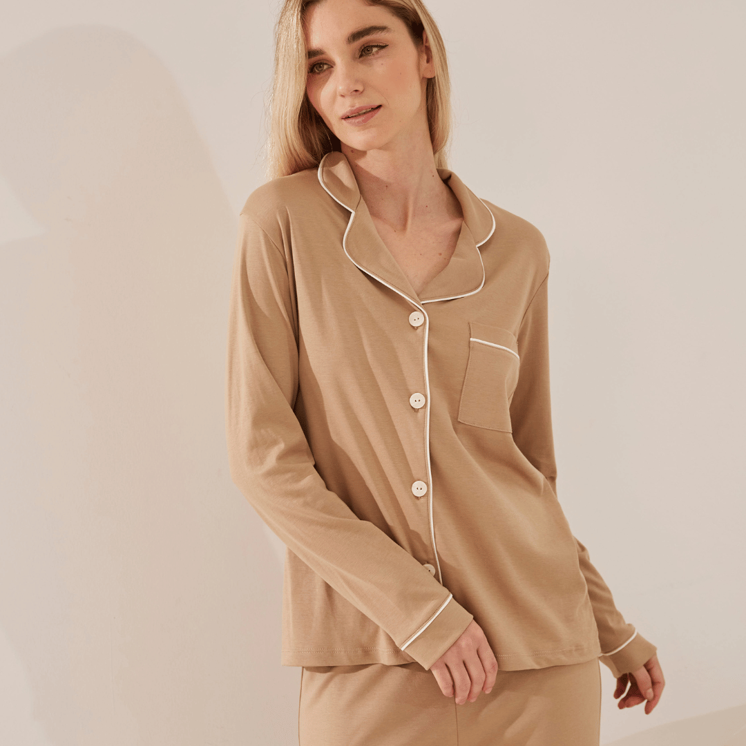 Preventa con precio especial - Pijama Laura Mocca